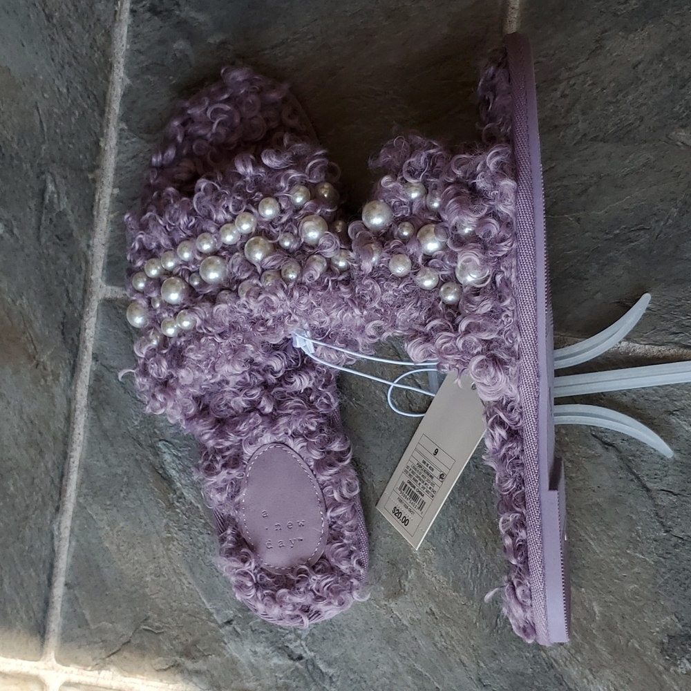 A New Day Purple/Adrienne Flats - Picture 3 of 3